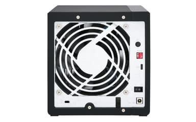 QNAP TR-004 Hölje för lagringsenheter HDD- / SSD kabinett Svart 2.5/3.5"