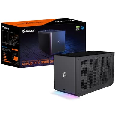 Gigabyte AORUS RTX 3080 GAMING BOX (rev. 2.0) GeForce RTX 3080 Svart