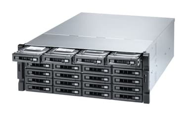 QNAP TS-h2483XU-RP NAS Rack (4U) Nätverksansluten (Ethernet) Svart E-2236