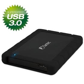 Fantec AluPro U3 Svart 2.5" USB-ström