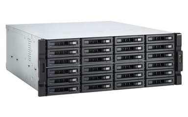 QNAP TS-2483XU-RP NAS Rack (4U) Nätverksansluten (Ethernet) Svart E-2136