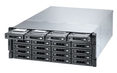 QNAP TS-2483XU-RP NAS Rack (4U) Nätverksansluten (Ethernet) Svart E-2136
