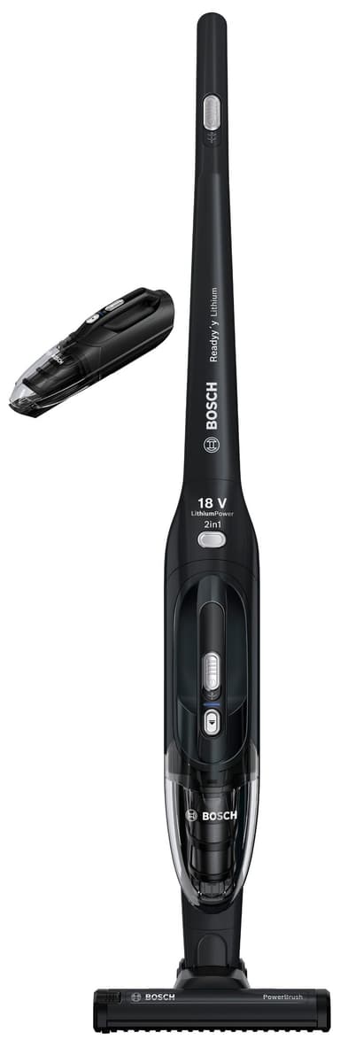 Bosch Readyy'y sladdlös skaftdammsugare (svart)