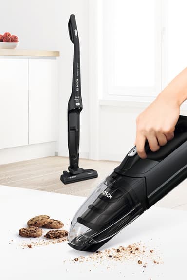 Bosch Readyy'y sladdlös skaftdammsugare (svart)