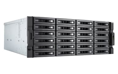 QNAP TS-2483XU-RP NAS Rack (4U) Nätverksansluten (Ethernet) Svart E-2136