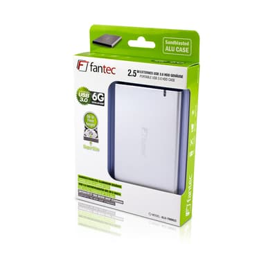 Fantec ALU7MMU3 HDD- / SSD kabinett Silver 2.5"