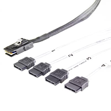 Fantec 2166 SCSI-kablar 0,7 m Svart