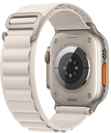Apple Watch Ultra 49mm GPS+CEL Titanium M (Starlight/Alpine Loop