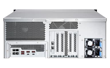 QNAP TS-2483XU-RP NAS Rack (4U) Nätverksansluten (Ethernet) Svart E-2136