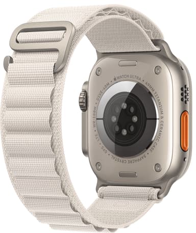 Apple Watch Ultra 49mm GPS+CEL Titanium L (Starlight/Alpine Loop)