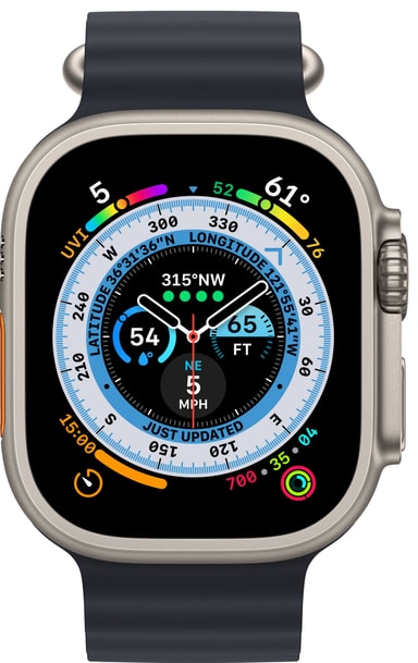 Apple Watch Ultra 49mm GPS+CEL Titanium (Midnight / Ocean Band