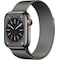 Apple Watch Series 8 41mm Cellular (graphite stainless steel / graphite milanese loop)