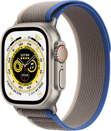 Apple Watch Ultra 49mm GPS+CEL Titanium M/L (Blue/Gray/Trail Loop)