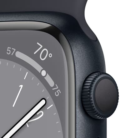 Apple Watch Series 8 41mm GPS (midnight alu. / midnight sport band)