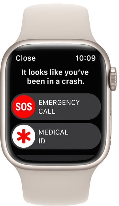 Apple Watch Series 8 41mm GPS (starlight alu. / starlight sport band)