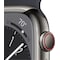 Apple Watch Series 8 41mm Cellular (graphite stainless steel / midnight sport band)
