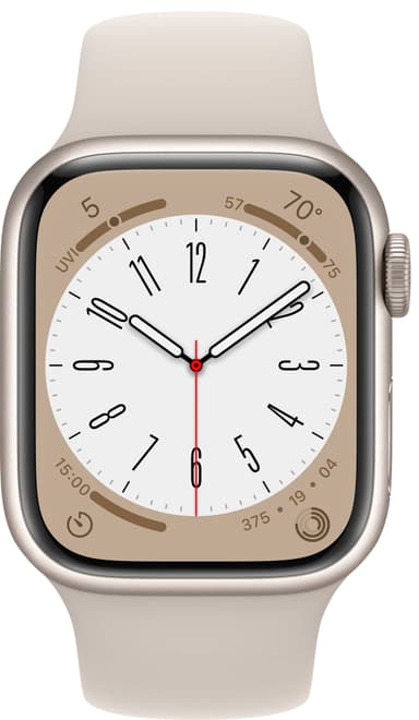 Apple Watch Series 8 41mm GPS (starlight alu. / starlight sport band)