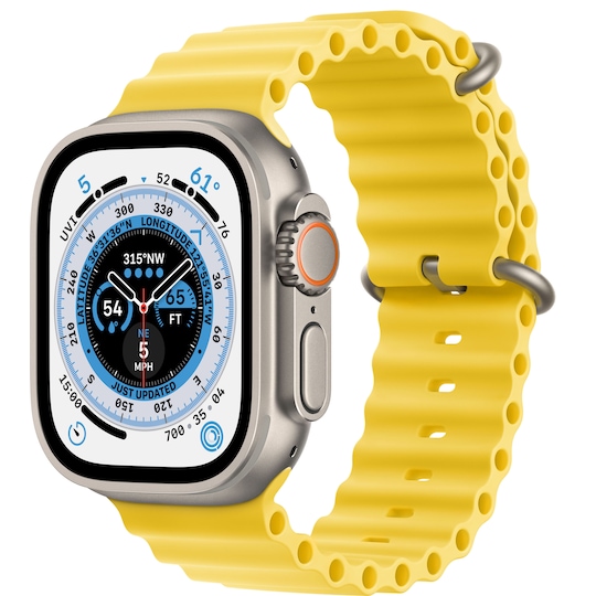 Apple Watch Ultra 49mm GPS+CEL Titanium (Yellow / Ocean Band)