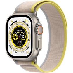 Apple Watch Ultra 49mm GPS+CEL Titanium M/L (Yellow/Beige/Trail Loop)