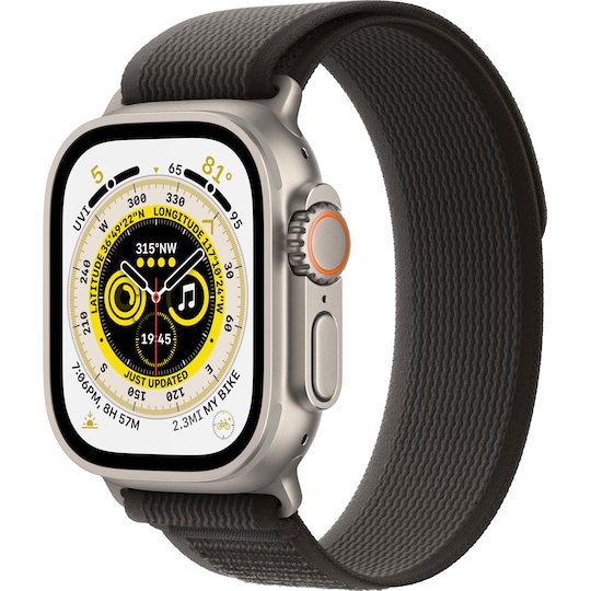 Apple Watch Ultra 49mm GPS+CEL Titanium M/L (Black/Gray / Trail Loop)