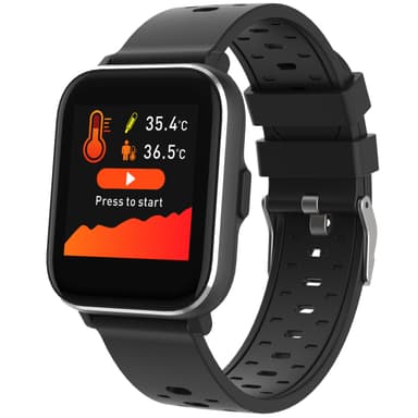 Smartwatch kroppstemp/hjärtfrekvens/IP67