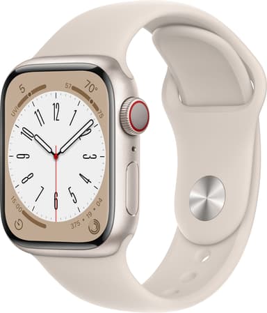 Apple Watch Series 8 41mm Cellular starlight Alu Starlight Sport 
