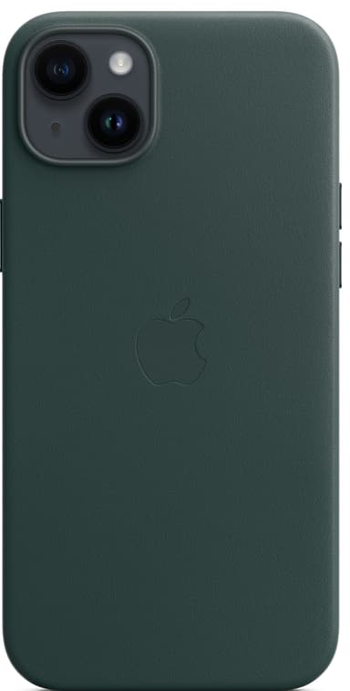 iPhone 14 Plus läderskal (Forest Green)