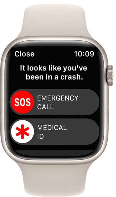Apple Watch Series 8 45mm Cellular (starlight alu. / starlight sport band)