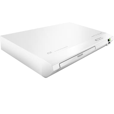 Philips Blu-ray-spelare BDP2510W (vit)
