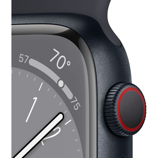 Apple Watch Series 8 45mm Cellular (midnight alu. / midnight sport band)