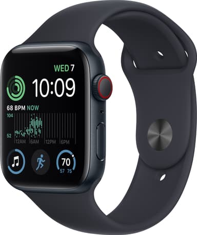 Apple Watch SE 2nd Gen 44 mm LTE Midnight Alu (Demo)
