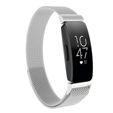 Armband Meshlänk Fitbit Inspire / Inspire HR - S Silver