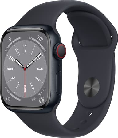 Apple Watch Series 8 41mm Cellular (midnight alu. / midnight sport band)