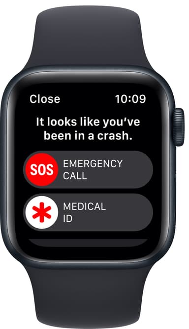 Apple Watch SE 2nd Gen 40 mm GPS (Midnight Alu/Midnight sport band)