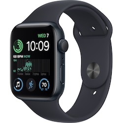 Apple Watch SE 2nd Gen 44 mm GPS (Midnight Alu/Midnight sport band)