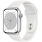Apple Watch Series 8 41mm GPS (silver alu. / white sport band)