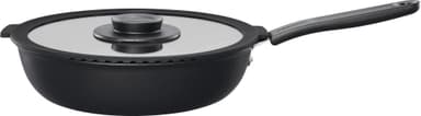 Fiskars Functional Form sautépanna med lock 1026575 (26 cm diameter)