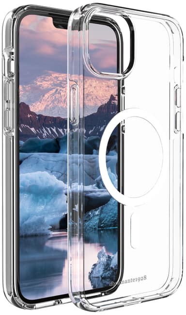 dbramante1928 Iceland Pro MagSafe iPhone 14 Plus fodral (genomskinligt)