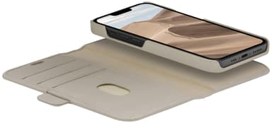 dbramante1928 New York iPhone 14 Pro plånboksfodral (beige)