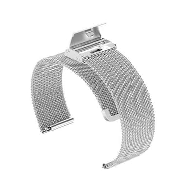 Klockarmband i metall 18mm - Silver
