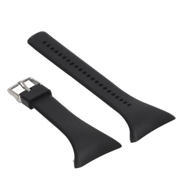 Silikon armband till Polar FT4 & FT7, svart