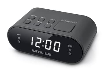 M-10CR Clock radio FM Black