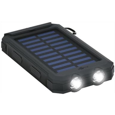 Goobay  Powerbank 8.0 med solceller 8000mAh