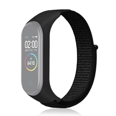 Armband till Xiaomi Mi Band 3 / 4 - Svart