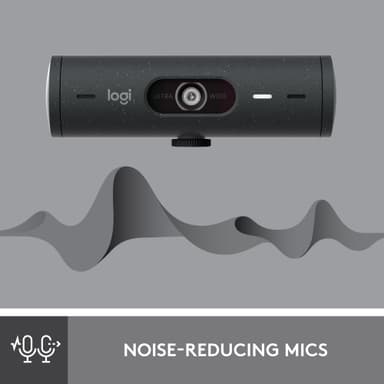 Logitech Brio 500 webbkamera (grafit)