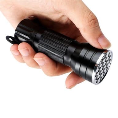 UV 21 LEDs 395NM Ultra Violet Ficklampa - Upptäcker Hundurin