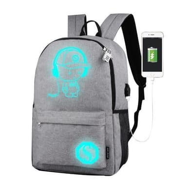 BackPack Ryggsäck / Datorväska med Usb Ladduttag och kodlås