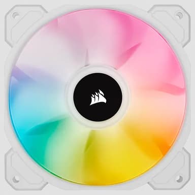 Corsair SP120 RGB ELITE Datorväska Fan 12 cm Vit 3 styck