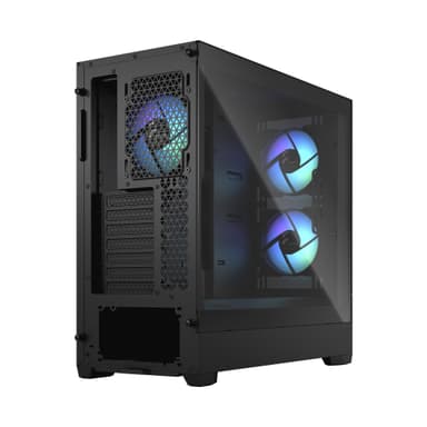 Fractal Pop Air RGB PC-chassi (svart/klar toning)