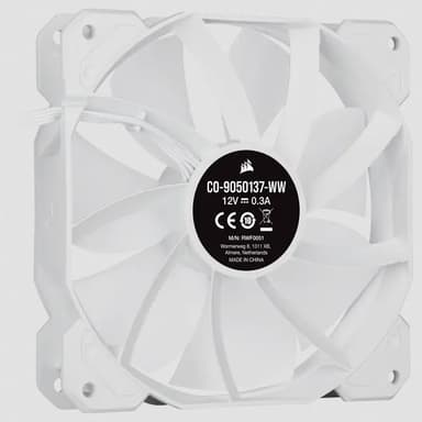 Corsair SP120 RGB ELITE Datorväska Fan 12 cm Vit 3 styck